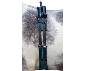 HKM 12701 - Tracolla in Tela, Doppia Maniglia, Colore: Blu Navy/Sky Blue MS