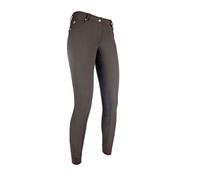 HKM 4057052266546 - Pantaloni da adulto, modello "Reit-LG Basic- Alos", colore: marrone, 44