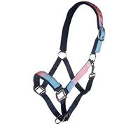 HKM 4057052343919 - Cavezza in nylon Venezia-6838 Azur/sangue di rosa