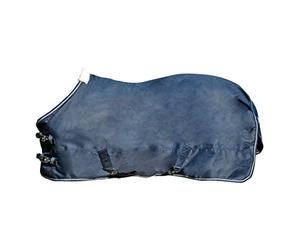 HKM 52666900.0017 - Coperta professionale per puledro con fodera in pile, colore: Blu scuro