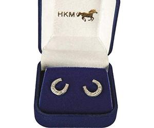 HKM 6080 Orecchini - Ferro di Cavallo con Pietre, M