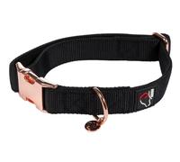 HKM Anam Cara Collare per cani Schwarz/Rosegold S