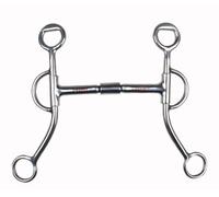 HKM Billy Allen Snaffle Bit con Shanks Il Colore É Irrilevante 115 mm