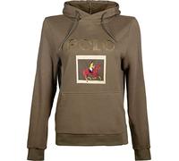 HKM Buenos Aires Felpa con Cappuccio Verde Oliva XS