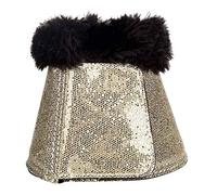 HKM, campanelle con glitter, oro, L
