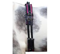 HKM Canvas Cintura Navy/Rosa Passione Purosangue