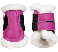 HKM Comfort, Ghette e Campanelle per Zoccoli Unisex-Adulto, B3101 Cranberry, Taglia Unica