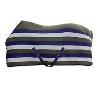 HKM Coperte di cavallo-12740 Coperte di cavallo Blu scuro/grigio pietra/verde oliva 155