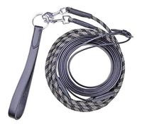 HKM Rope Leather COB/Full, redino in Pelle per Allenamento Completo, Colore: Marrone Unisex Adulto