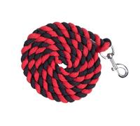 HKM Cotton Cavezza Nero/Rosso 180 cm