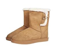 HKM Davos Button Fur, Stivali da cavallerizzi Unisex-Adulto, Camel, 40 EU