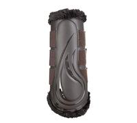 HKM Dressur - Ghette per dressur Comfort con Protezione dagli Urti, Marrone, M