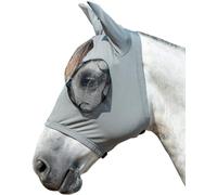 HKM Elastica Maschera antimosche Grigio Fango L