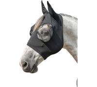 HKM Elastica Maschera antimosche Grigio Fango XL