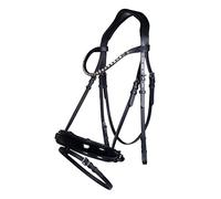 HKM Fleur Trense Nero Purosangue
