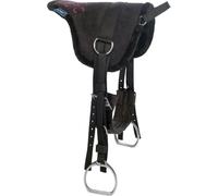 HKM Funny Horses Tappetino da equitazione Nero 15,5
