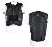 HKM - Gilet di Sicurezza Easy Fit, Nero, Bambino XL