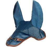 HKM Golden Bit Cuffia per le orecchie Blu Fumo Cob