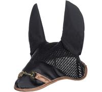 HKM Golden Bit Cuffia per le orecchie Blu Profondo Pony