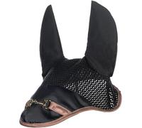 HKM Golden Bit Cuffia per le orecchie Nero Pony