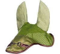 HKM Golden Bit Cuffia per le orecchie Verde Giada Cob