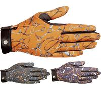 HKM Guanti Allure Dunkelbraun L