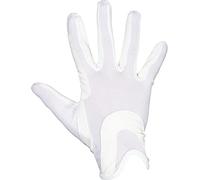 HKM - Guanti da equitazione, con elastico da polso e impugnatura in rete | traspirante e durevole, combinazione di materiali in poliestere con poliuretano