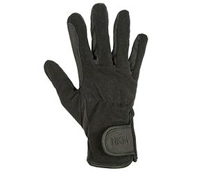 HKM Guanti da Equitazione Special Guanti, Donna, Reithandschuhe Special, Nero, M