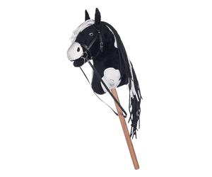 HKM Hobby Horse Cavallino Black/White One Size