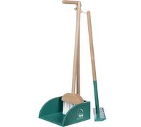 HKM Hobby Horsing, Pala con rastrello Unisex Bambino, Natur/Turquoise, Taglia Unica