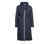 HKM Honey- in anca di alimentazione Cappotto lungo da donna Nero L