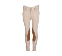 HKM Hunter Pantaloni, Naturale Scuro, 122 Unisex-Bambini
