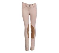 HKM Hunter Pantaloni, Naturale Scuro, 146 Unisex-Bambini
