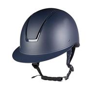 HKM Lady Shield - Casco da equitazione blu scuro/blu scuro lucido S