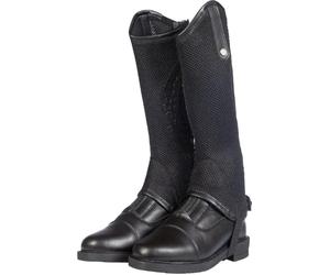 HKM Lara, Riding Letten Unisex Bambino, Black, 12