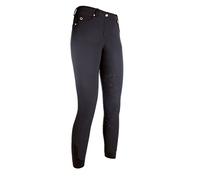 HKM LG Basic 9100 - Pantaloni da Equitazione, Taglia 40, Colore: Nero
