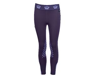 HKM Lola Leggings, Viola Scuro, 116 Donna