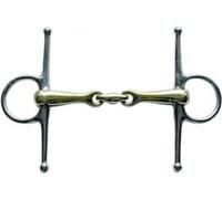 HKM - Morso argentano con Anelli in Acciaio Inox, 16 mm