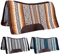 HKM Navajo Westernpad 9152 Nero/Turchese 36" = 91 cm