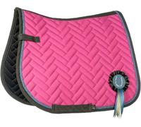 Sottosella inglese per pony modello Nele con decoro coccarda staccabile Hkm Spor