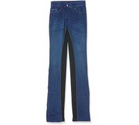 HKM Pantaloni da Equitazione per Bambini Jodhpur da Donna Summer Denim, Uomo, Jodhpur Reithose -Summer Denim-, Jeansblau/Dunkelblau, 84