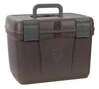 HKM PFIFF 101562-87-1 - Scatola per la Pulizia dei Cavalli, Stabile, Piccola, M, Colore: Marrone/Grigio