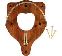 Portabriglie in legno e ottone da appendere Hkm Sports Equipment