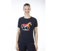 HKM Precious Maglietta, Blu Scuro, XL Unisex-Adulto