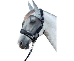 HKM Premium Maschera antimosche Grigio Fango Mini Shetty