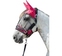 HKM Premium Maschera antimosche Magenta Shetty