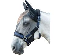 HKM Premium Maschera antimosche Nero Cob