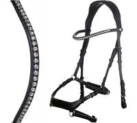 HKM PRO Anatomic 9100 - Ciocche per Pony, Colore: Nero