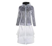 HKM Regenmantel, Transparent Mit Seitenschlitz140 Giacca Uomo