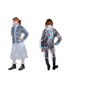 HKM Regenmantel, Transparent mit Seitenschlitz140, Giacca Uomo, Trasparente, 164